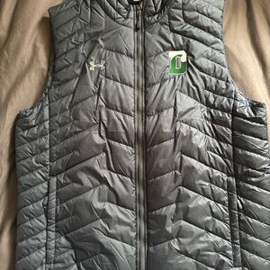 Under Armour Gray Quilted Vest Delbarton